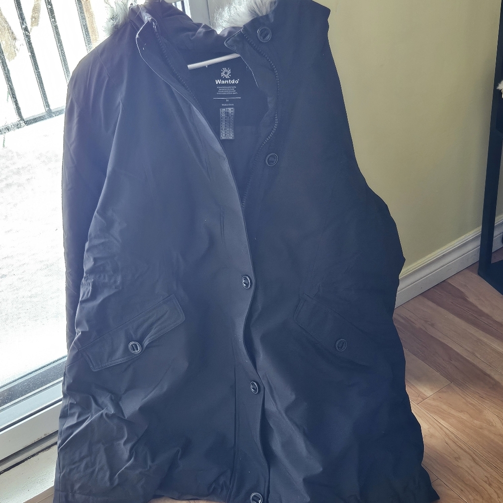 Winter Black Men's Jacket